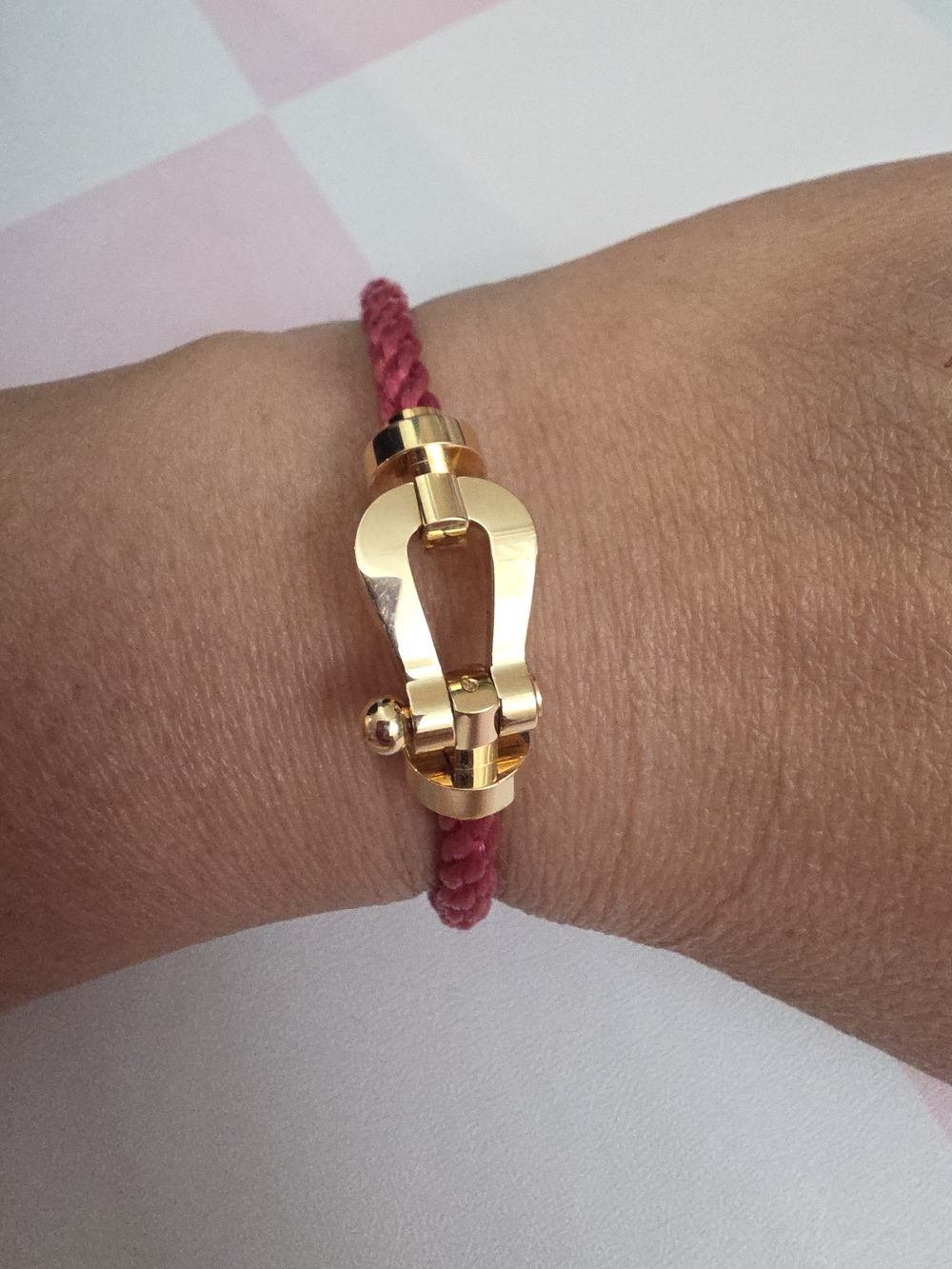 FRED Force 10 Mahogany Cord with 18k Buckle